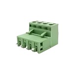 Bornera desmontable de 4 contactos 2EDG5-08-4P vertical