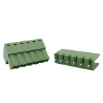 Bornera desmontable de 6 contactos 2EDG5-08-6P vertical