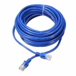 Cable de red CAT5E azul - 50m