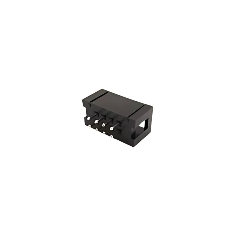 Conector DC3-8P macho recto de 2 x 4 pines