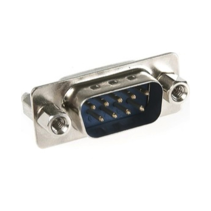Conector macho DB9 para chasis Conector macho DB9 para chasis