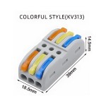 Conector de empalme rápido 3 a 3 - KV313