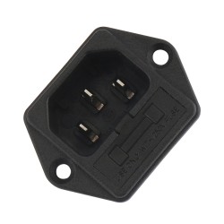 Socket AC con fusible de 10A