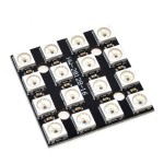 Matriz 4x4 de LED RGB con driver integrado, WS218 con led 5050