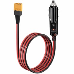Cable de XT-60 a conector macho de cigarrera - 3m