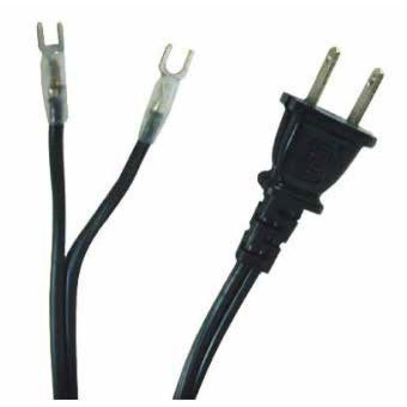 Cable N.A. para AC con espiga y terminales metálicas