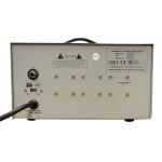 Regulador de voltaje N.A. 5,000W con conexiones tipo tomacorriente