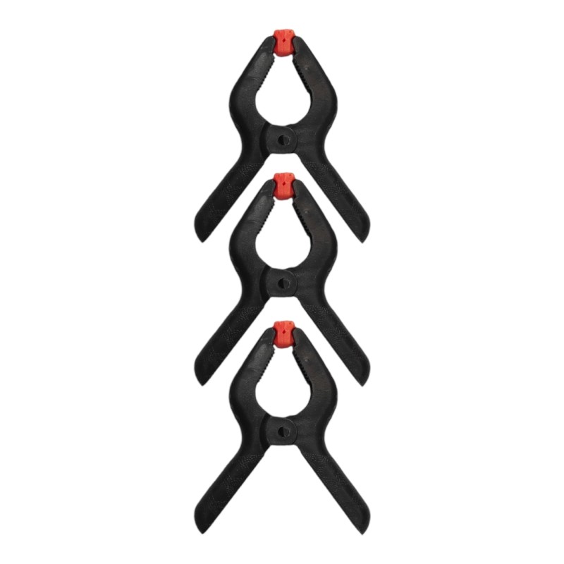 Prensa plástica de 3 pulgadas - 3 piezas