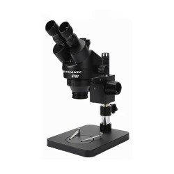 Microscopio trinocular estéreo Mechanic G75T con base B1