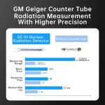 Detector Geiger de radiación nuclear Fnirsi GC-01