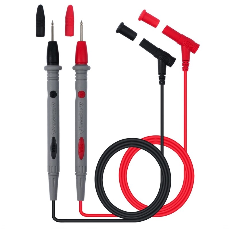 Puntas para multímetro profesionales de punta fina