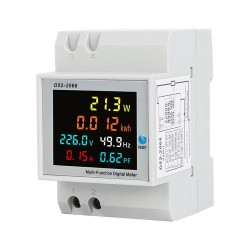 Medidor de potencia AC D52-2066 de 300V con CT integrado