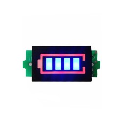 Indicador de carga de banco de baterías litio de 8.4V (2 baterías)