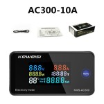 Medidor digital de potencia KWS-AC300 de 0 a 10 A
