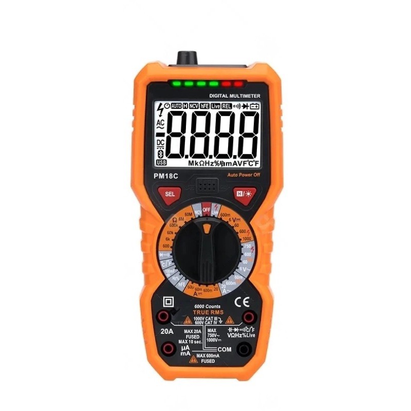 Multímetro PM18C true RMS