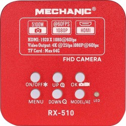 Cámara Mechanic RX-510 para microscopio