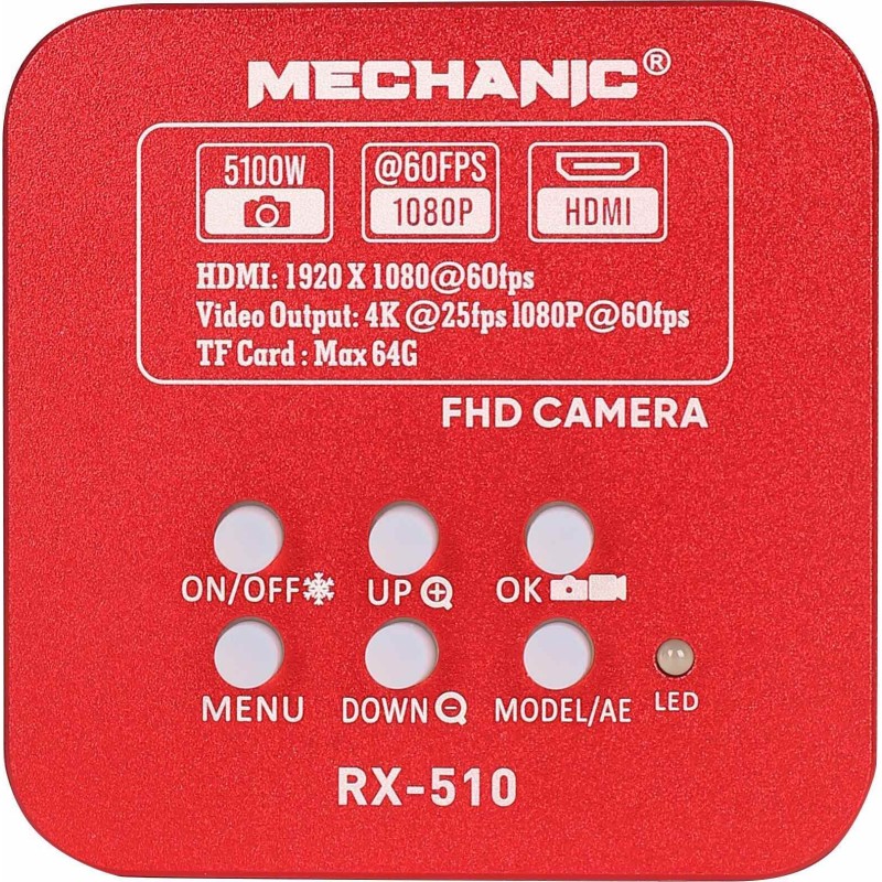 Cámara Mechanic RX-510 para microscopio