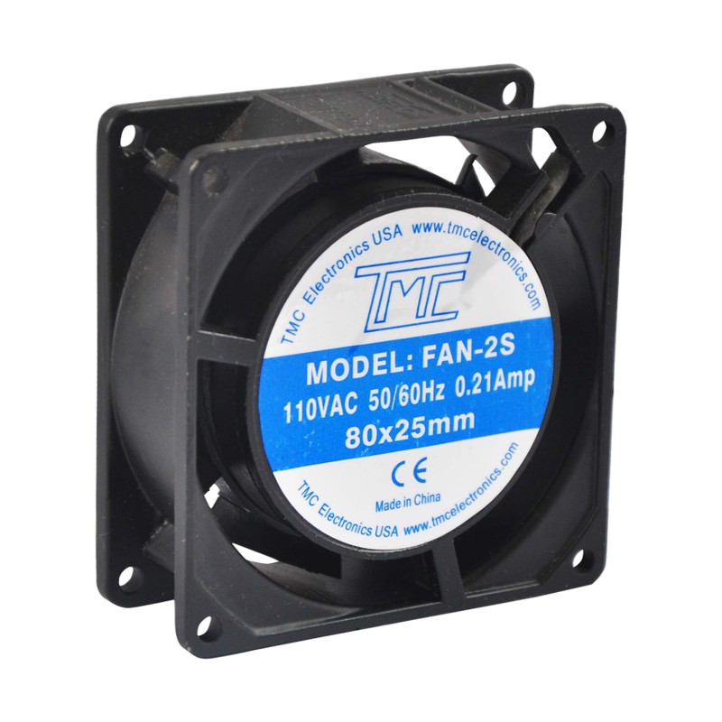 Ventilador TMC a 120V y 210mA, 80mm