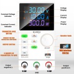 Fuente DC Kuaiqu SPPS3010D-232 con memoria e interfaz USB - 30V 10A