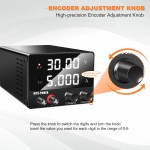 Fuente DC de laboratorio Kuaiqu F305 - 30V 5A