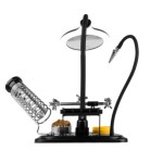 Tercer brazo con lupa, base para cautín y lámpara USB