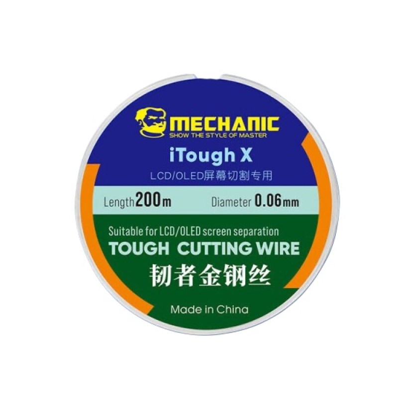 Cable para cortar Mechanic iTough X de 0.06mm x 200m