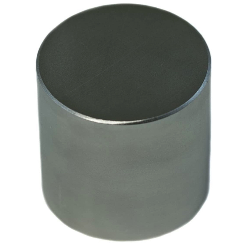 Imán de neodimio N50, cilindro 10 x 10 mm