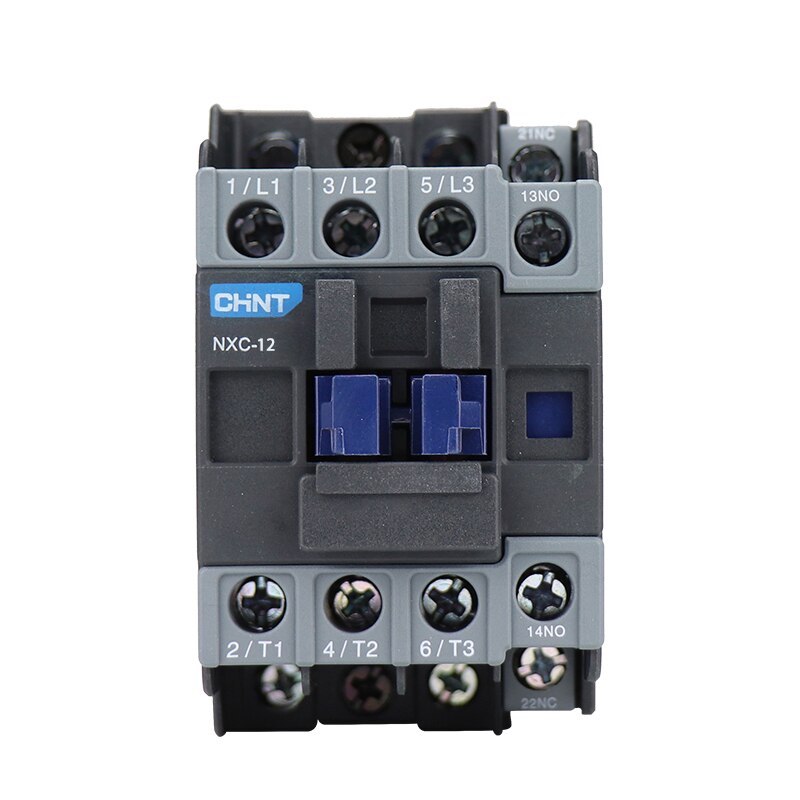Contactor magnético Chint NXC-12 de 12A y 24V