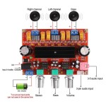Módulo amplificador estéreo TPA3116 clase D 100W + 2x50W
