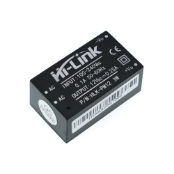 Mini fuente DIP HLK-PM12 AC-DC de 12V y 3W
