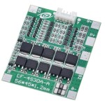 Módulo protector de baterías BMS 4S 30A con balance de carga