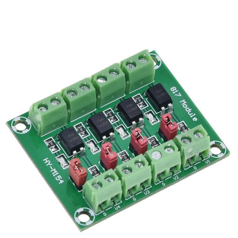 Módulo de optoacoplador PC817 de 4 canales