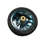 Rueda plástica de 65 con acople hexagonal