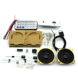 Kit armable de bocina estéreo