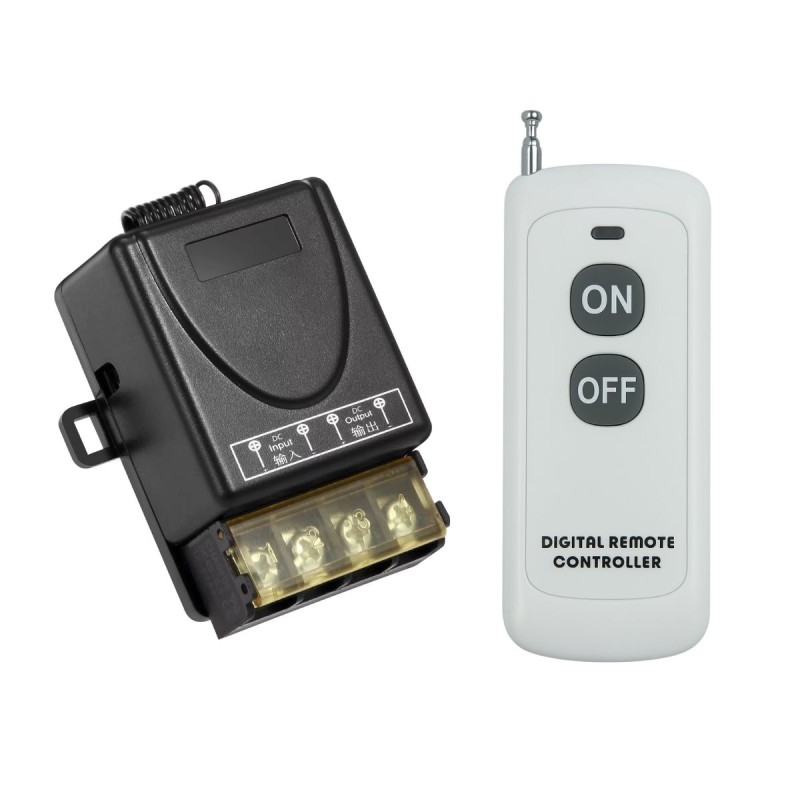 Módulo RF y relé de largo alcance 12-72V - 300m