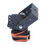 Base para 2 motores servo MG995 o MG996R