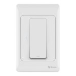 Apagador de pared Wi-Fi de botón