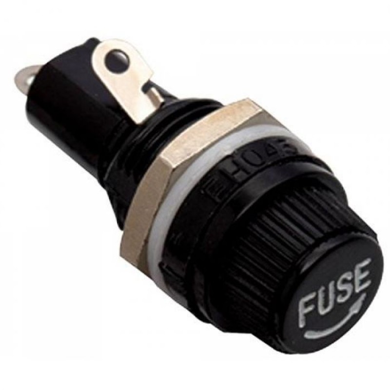 Portafusible de rosca de 5x20 mm