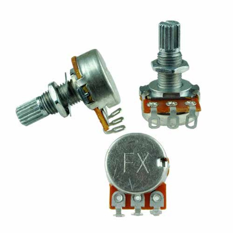 Potenciómetro de volumen N.A. de 500K para guitarra