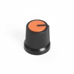 Perilla para potenciómetro WH148 AG3 - anaranjada