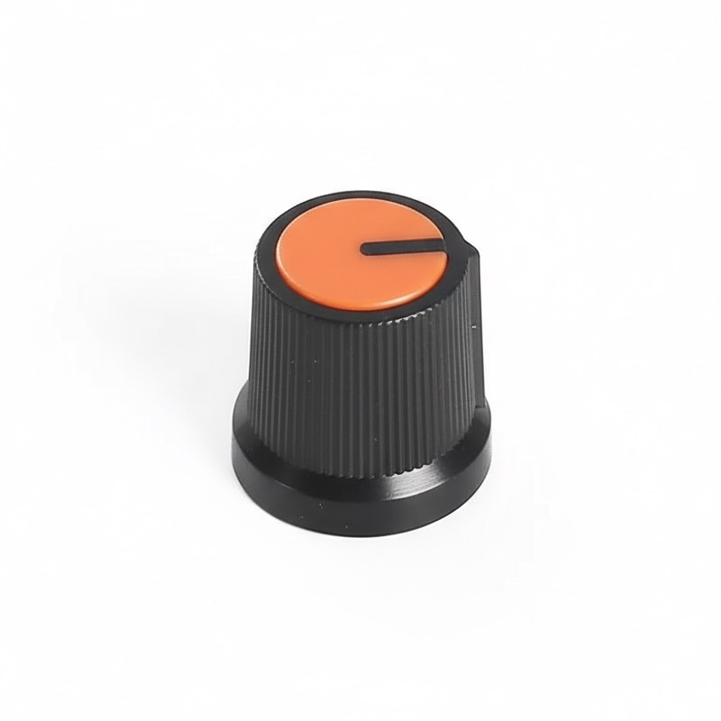 Perilla para potenciómetro WH148 AG3 - anaranjada