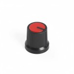 Perilla para potenciómetro WH148 AG3 - roja