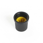 Perilla para potenciómetro WH148 AG3 - amarilla