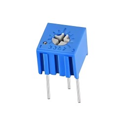 Trimpot de una vuelta 3362P 1K Ohms - 102