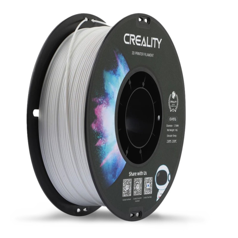 Filamento Creality PETG blanco