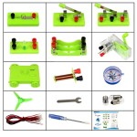 Kit educativo de electromagnetismo de 25 piezas