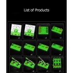 Kit educativo de electromagnetismo de 60 piezas - azul