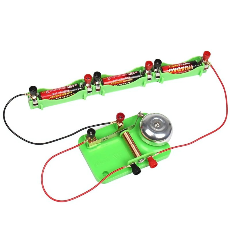 Modelo didáctico de timbre eléctrico