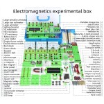 Kit educativo de electromagnetismo de 98 piezas