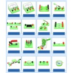 Kit educativo de electromagnetismo de 77 piezas